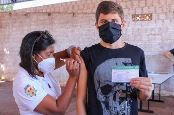 Foto - FLORÍNEA INICIA IMUNIZAÇÃO DE ADOLESCENTES DE 15 A 17 ANOS SEM COMORBIDADES NESTA TERÇA-FEIRA