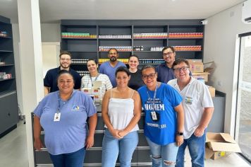 Nesta semana realizamos um importante balanço no estoque da Farmácia Municipal.