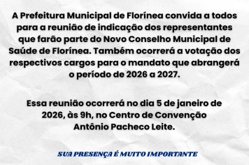 Convite à população