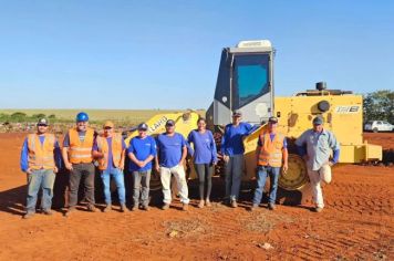 CURSO DE FORMAÇÃO PARA OPERADOR DE PÁ CARREGADEIRA FOI UM SUCESSO!