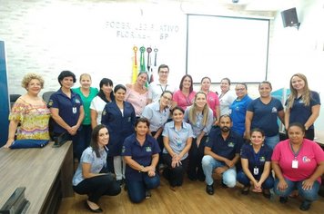 FLORÍNEA RECEBE VISITA EQUIPE MATRICIAL DO AME DE ASSIS