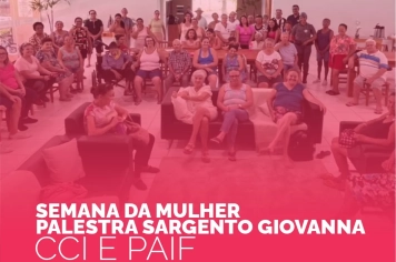 Empoderamento e Proteção: Palestra Especial no CCI de Florínea.