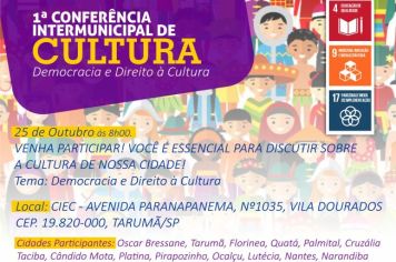 FLORÍNEA PARTICIPA DE CONFERÊNCIA INTERMUNICIPAL DE CULTURA EM TARUMÃ