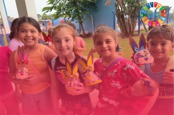 PÁSCOA RECHEADA DE ALEGRIA NO PROJETO PROMIC!