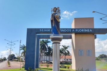 FLORÍNEA GANHA NOVA ESTÁTUA DO PADROEIRO SÃO JOSÉ