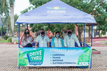 FLORÍNEA REALIZA DRIVE-THRU ECOLÓGICO