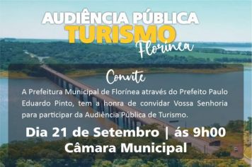 AUDIÊNCIA PÚBLICA DE TURISMO