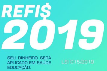 PREFEITURA DE FLORÍNEA INICIA PROGRAMA REFIS 2019