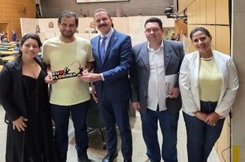 PREFEITO SÉRGIO QUEJO E PRESIDENTE DA CÂMARA KARINA BARREIROS PARTICIPAM DE AUDIÊNCIAS NA CAPITAL PAULISTA.