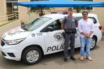 FLORÍNEA RECEBE NOVA VIATURA PARA A POLÍCIA MILITAR