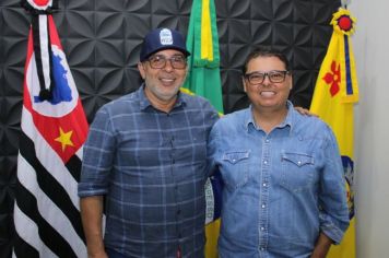 PREFEITO DUDA RECEBE VISITA DO DEPUTADO ESTADUAL RÔMULO FERNANDES