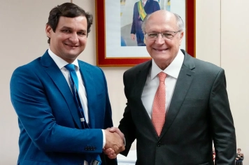 Florínea em Brasília: Prefeito Sérgio Queijo Leva Pautas Prioritárias ao Vice-Presidente Geraldo Alckmin.