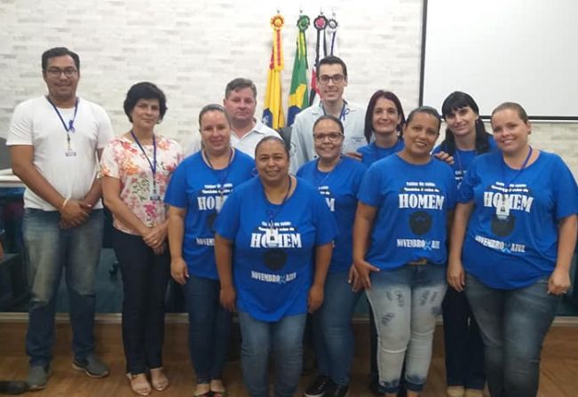 ESTRATÉRIA SAÚDE DA FAMÍLIA REALIZA PALESTRA ESPECIAL DO NOVEMBRO AZUL