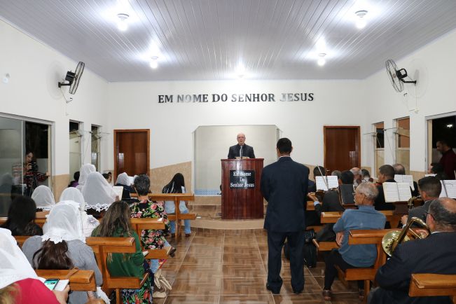 PREFEITO DUDA PARTICIPA DE INAUGURAÇÃO DA CASA DE ORAÇÃO