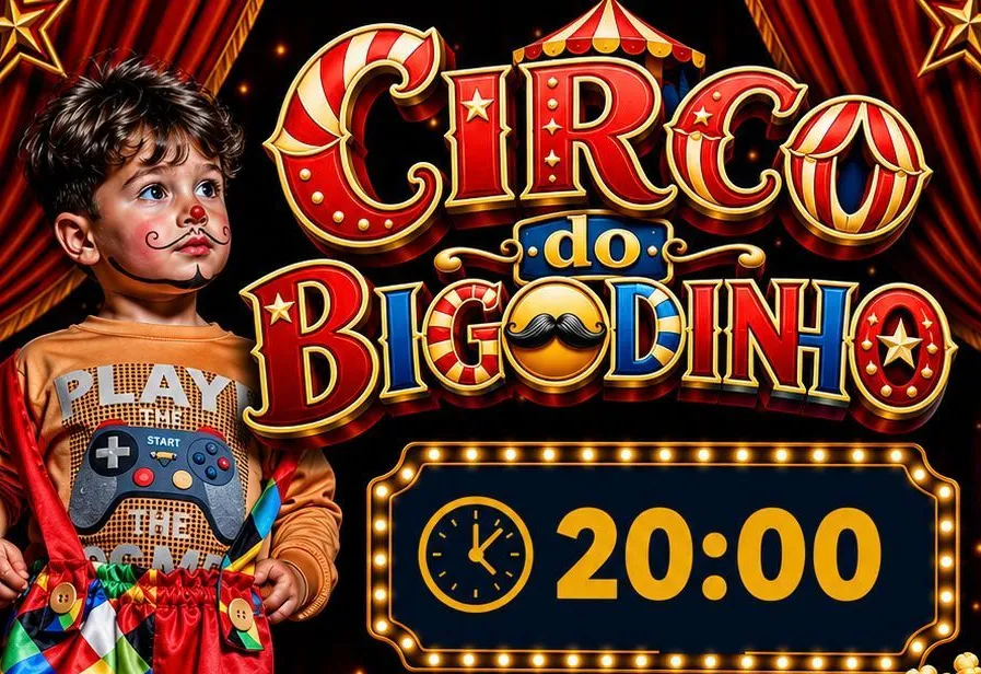 O circo está chegando em Florínea!