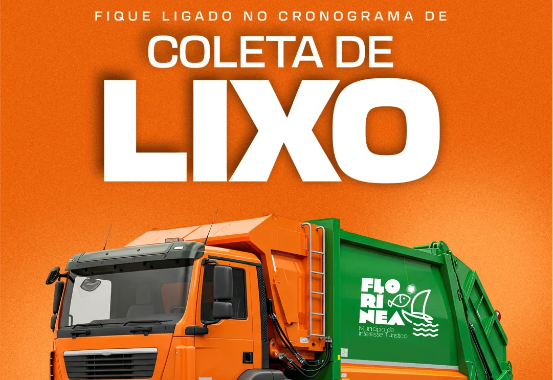 CRONOGRAMA DE COLETA DE LIXO EM FLORÍNEA