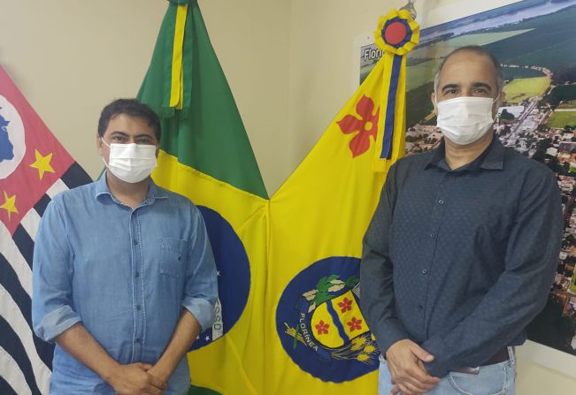 PREFEITO DUDA RECEBE VISITA DO ASSESSOR DO DEPUTADO MAURO BRAGATO