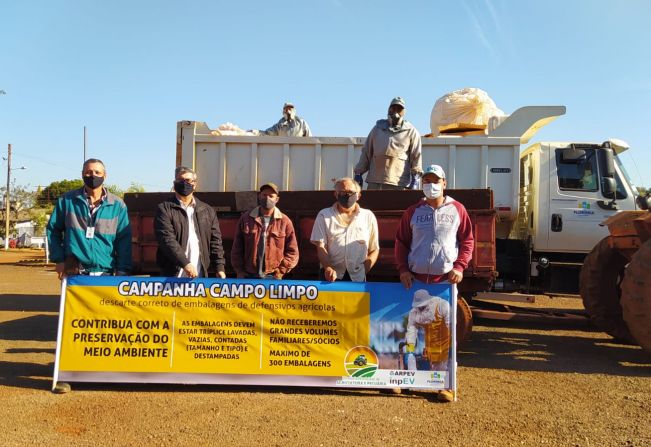 FLORÍNEA REALIZA CAMPANHA ‘’CAMPO LIMPO’’