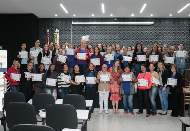 PROFESSORES DA REDE MUNICIPAL DE ENSINO PARTICIPAM DE CAPACITAÇÃO E PRAPARAÇÃO PARA O 2º SEMESTRE