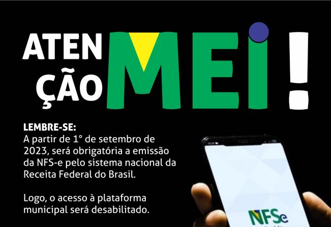 A PARTIR DE SETEMBRO MEIs DE FLORÍNEA DEVERÃO EMITIR NFS-e PELO SISTEMA NACIONAL