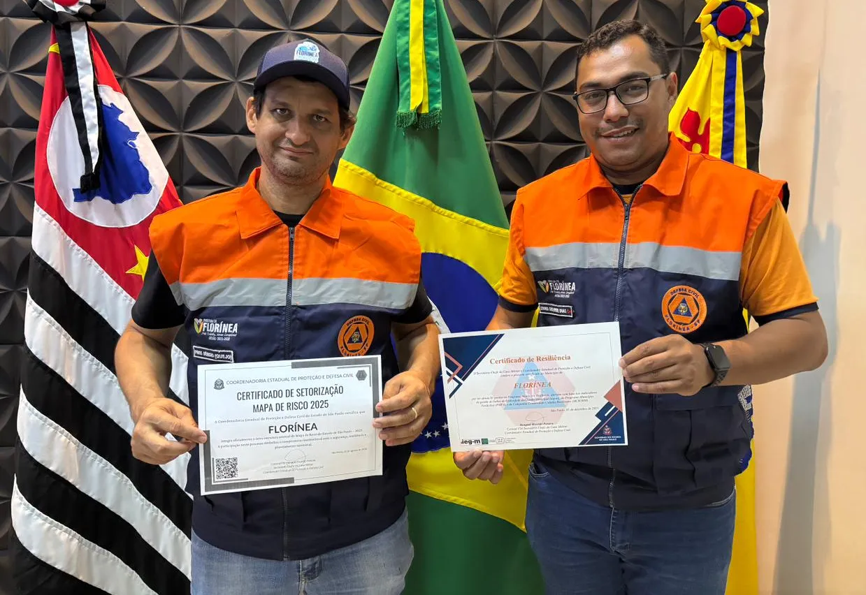 Florínea entre as cidades mais resilientes do Estado de São Paulo!