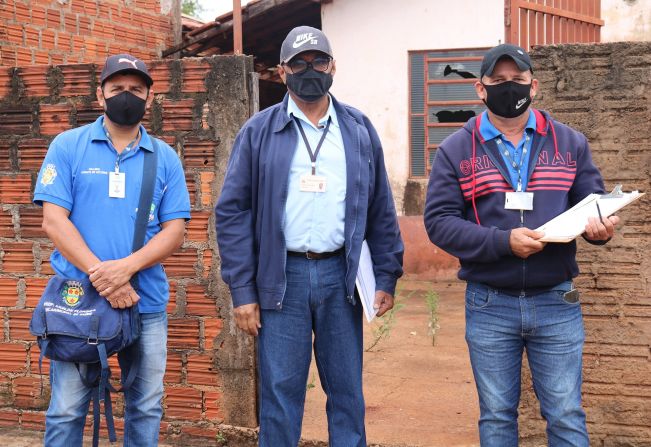 SUCEN ACOMPANHA OS TRABALHOS DA EQUIPE MUNICIPAL DE VETORES