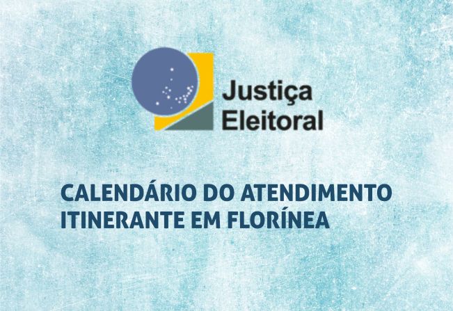 CARTÓRIO ELEITORAL ITINERANTE EM FLORÍNEA