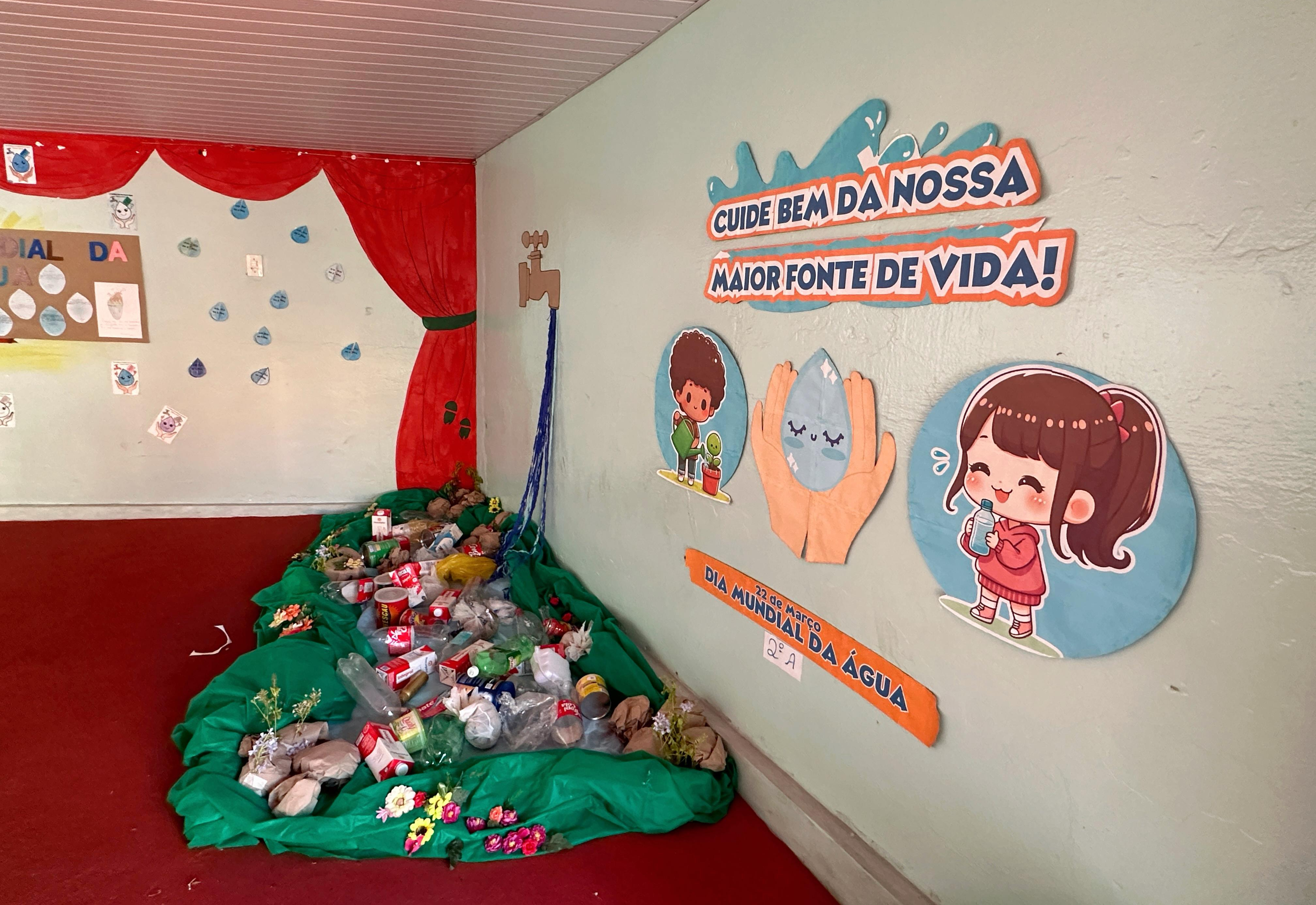 A água é fonte de vida e responsabilidade de todos nós! 