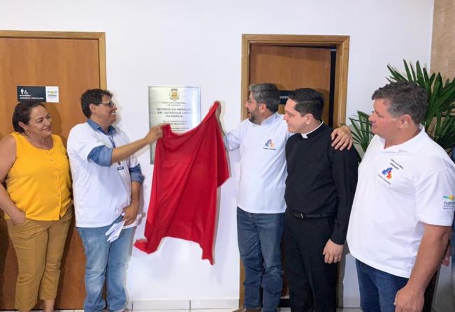 PREFEITO DUDA INAUGURA PRÉDIO DA ESTRATÉGIA SAÚDE DA FAMÍLIA