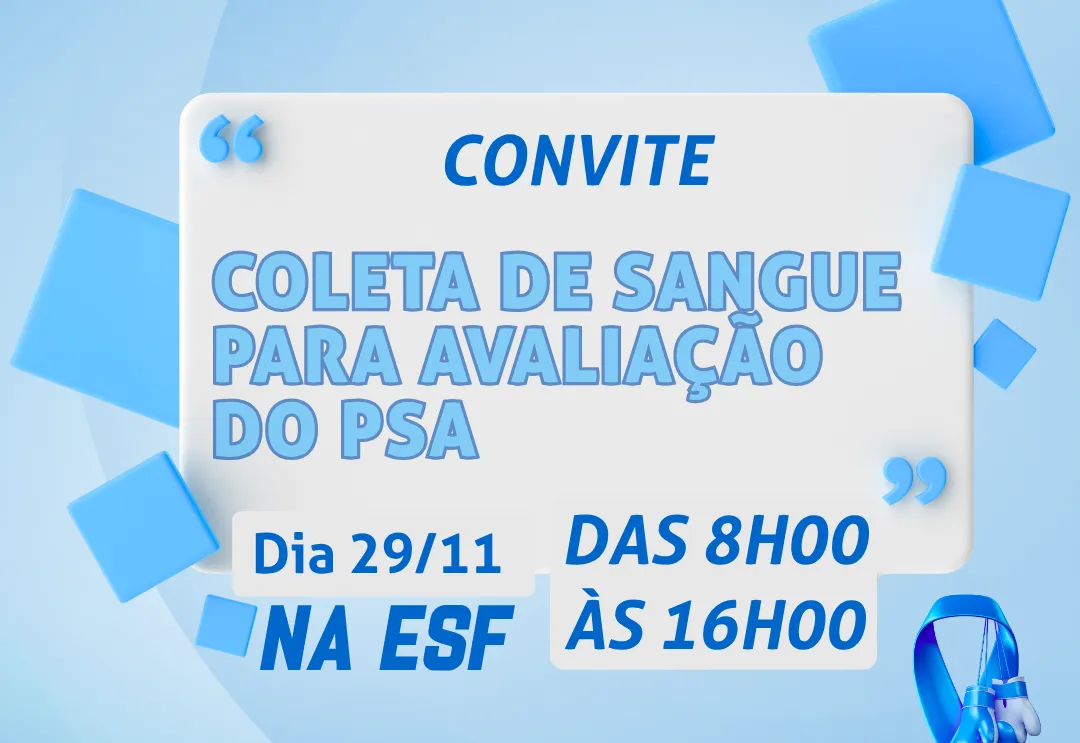 Novembro Azul — “Prevenir é uma das formar de lutar”