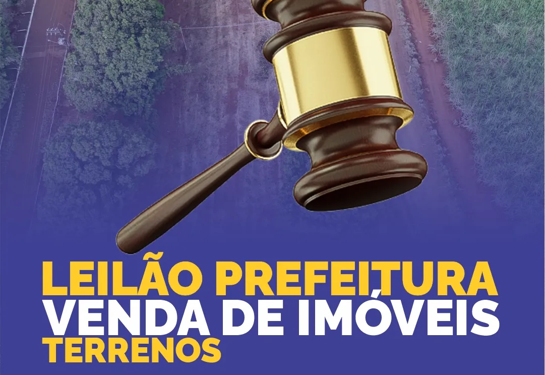 FLORÍNEA ABRE LEILÃO DE TERRENOS
