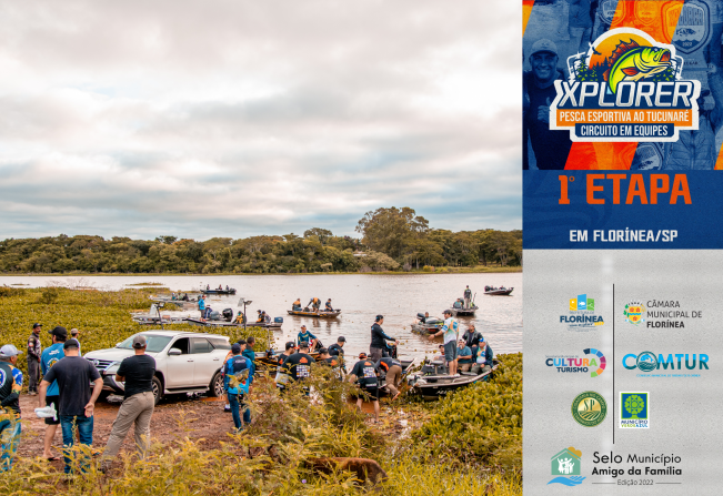 XPLORER FISHING SHOP REALIZA 1ª ETAPA DO TORNEIO DE PESCA ESPORTIVA AO TUCUNARÉ EM FLORÍNEA