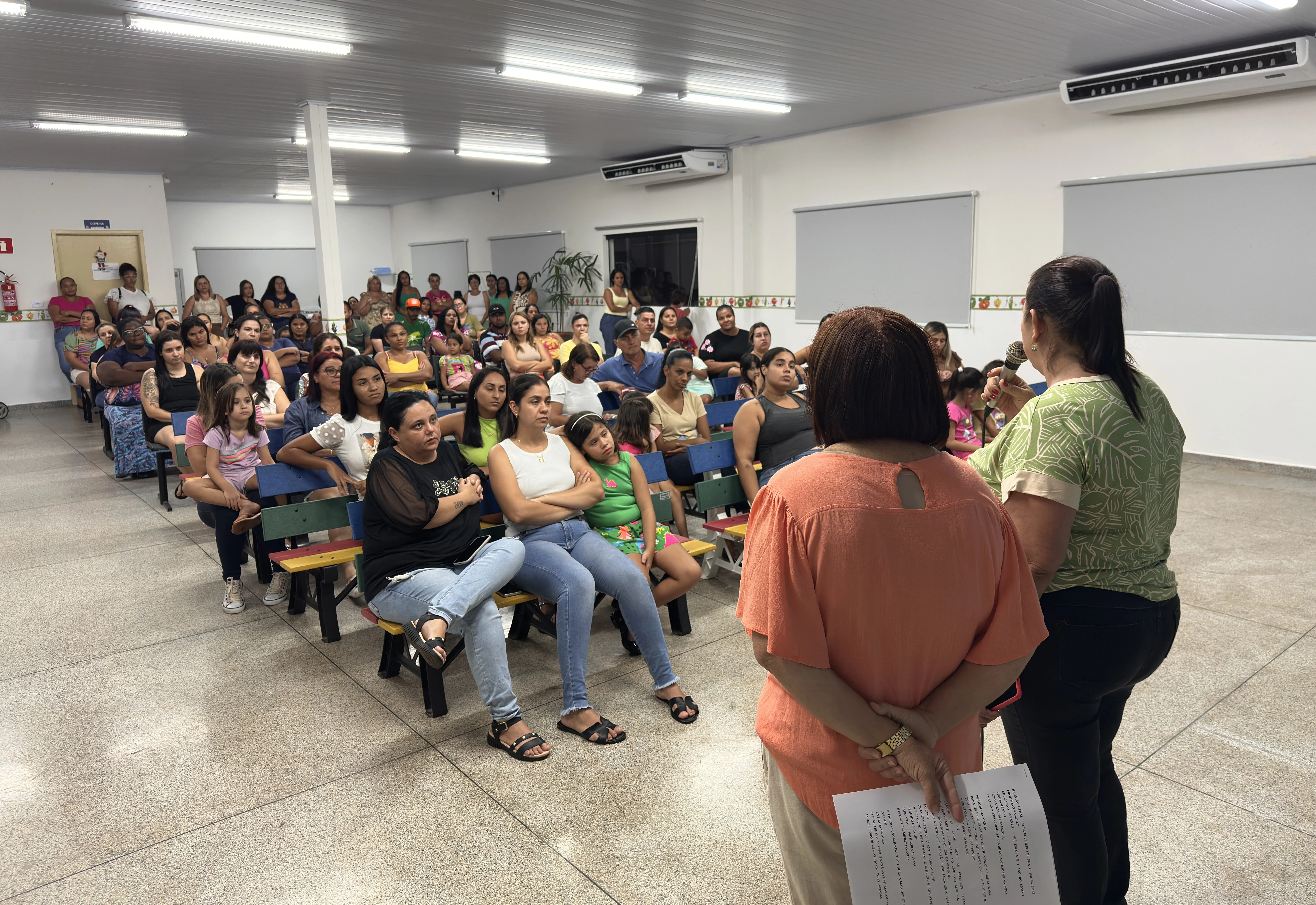 Reunião com pais marca início do ano letivo de 2026