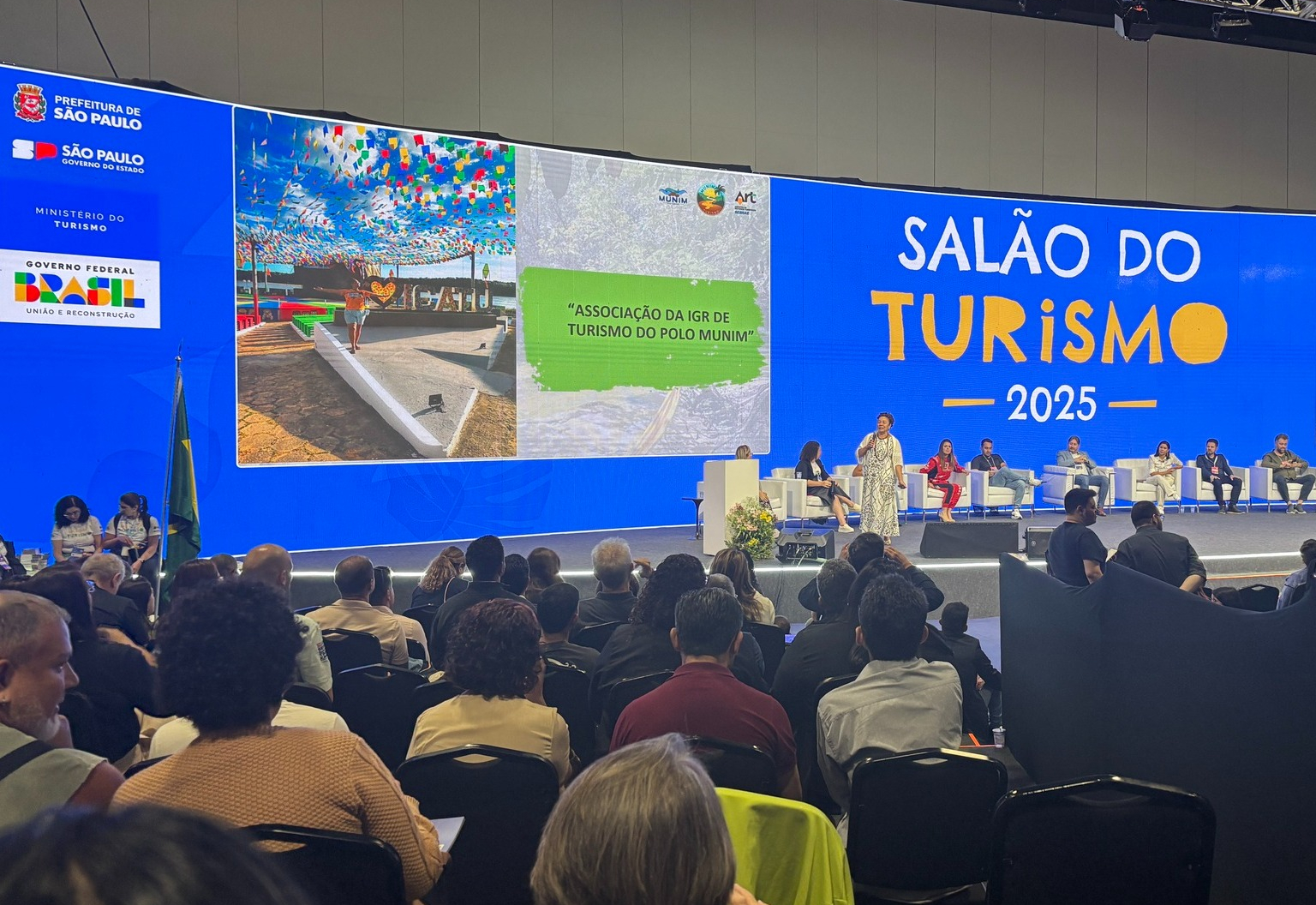 SECRETÁRIO DE CULTURA E TURISMO PARTICIPA DO SALÃO NACIONAL DE TURISMO EM SÃO PAULO