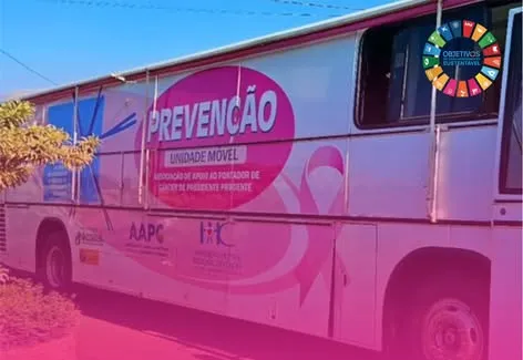 O ÔNIBUS DA PREVENÇÃO ESTÁ CHEGANDO EM FLORÍNEA!