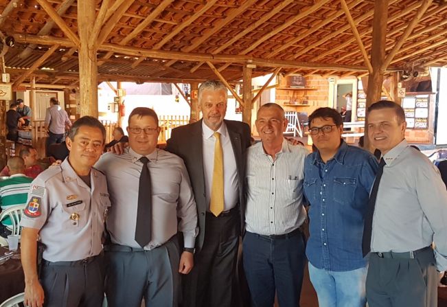 PREFEITO DUDA PARTICIPA DE EVENTO DA POLÍCIA MILITAR EM CÂNDIDO MOTA